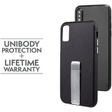Case-Mate iPhone X Case - Tough Stand - Stylish Rugged - 10 ft Drop Protection - Slim Protective Design for Apple iPhone 10 - Black