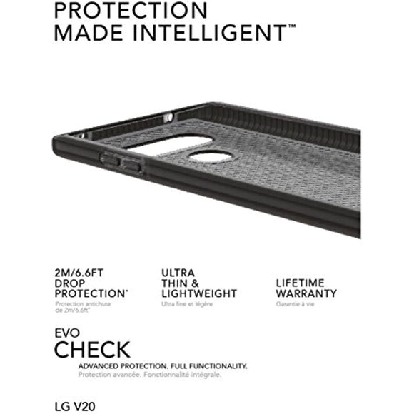 Tech21 Evo Check Case for LG V20 - Smokey/Black