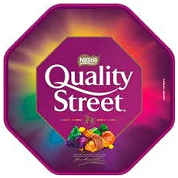 Quality Street Tub 650G - Assorted milk and dark chocolates and toffees