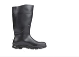Servus Comfort Technology 14" PVC Steel Toe Men's Work Boots, Black - Steel Toe, 10