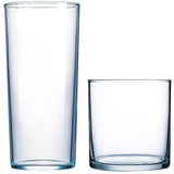 Luminarc, Clear Rika 16-Piece Assorted Glassware Set, 15.5 oz./11.5-oz