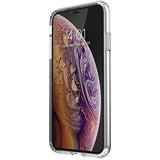 Speck Products Compatible Phone Case for Apple iPhone XR, Presidio Stay Clear Case, Clear/Clear (119390-5085)
