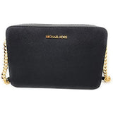 Michael Kors Jet Set Large East West Crossbody Black Saffiano
