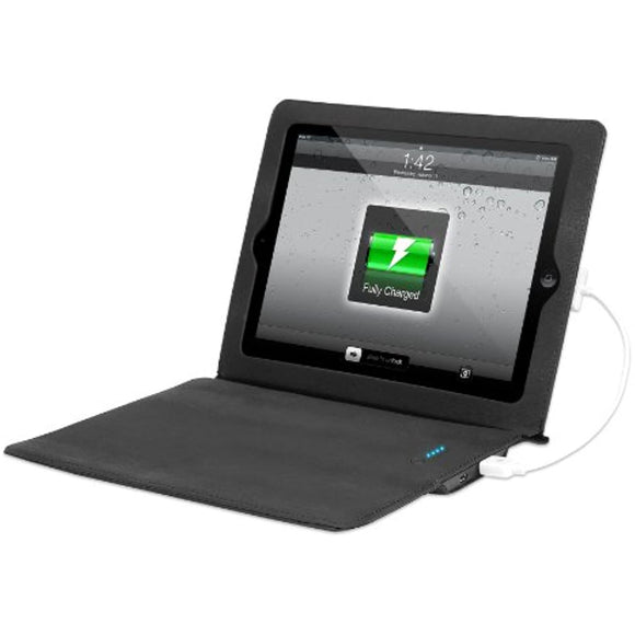 Innovative Technology ITJ-4231BLK-Q Ultra-Slim Justin 11,600 mAh Rechargeable Power Case Designed for iPad (Generations 1, 2, 3 and 4), Black