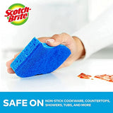 3M Scotch Brite Scrub Sponge Pack (10, Non Scratch)