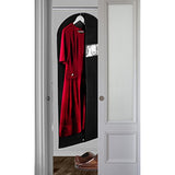 Fabric Garment Bag - Protect Your Clothing While Traveling and Dust Free While Hanging in Your Closet. These Garment Bags are Ideal for Coats, Suits, Dresses or Gowns - Set of 2 (24 X 54 Inches)