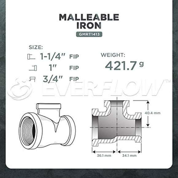 SUPPLY GIANT HNSU1413 1-1/4 X 1 X 3/4