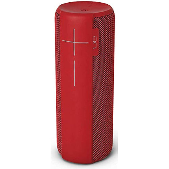 Ultimate Ears UE MEGABOOM Wireless Bluetooth Speaker Waterproof and Shockproof - Lava Red (Renewed)