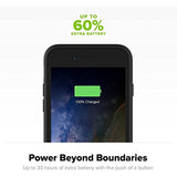 mophie 3679_JPA-IP7P-BLK Juice Pack Wireless - Qi Wireless Charging - Protective Battery Pack Case for Apple iPhone 8 Plus And 7 Plus – Black