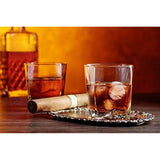 Old Fashioned Drinking Glasses - 10 oz Heavy Base Rocks Barware Glasses for Scotch, Bourbon and Cocktail Drinks