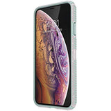 Speck Products Presidio Grip + Glitter iPhone Xs Max Case, Whitestone Grey Glitter/Blue, 131555-8537