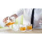 RCR Crystal Glassware Timeless Square Whisky / Wine Decanter, 26oz