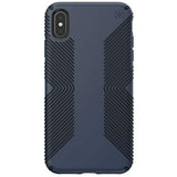 Speck Products Presidio Grip iPhone Xs Max Case, Eclipse Blue/Carbon Black