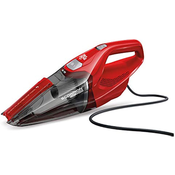 Dirt Devil Scorpion Handheld Vacuum Cleaner, Corded, Small, Dry Hand Held Vac With Cord, SD20005RED, Red
