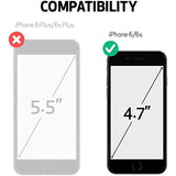 Speck Products CandyShell Grip Case for iPhone 6/6S - Black/Slate Grey