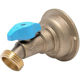 SharkBite 3/4 x 3/4 Inch MHT 45 Degree Hose Bibb, Quarter Turn, Push To Connect Brass Plumbing Fitting, PEX Pipe, Copper, CPVC, PE-RT, HDPE, 24631LF