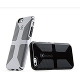 Speck Products CandyShell Grip Case for iPhone 6/6S - Black/Slate Grey
