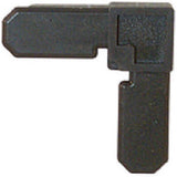 Prime-Line PL 7725 Screen Frame Corner, 7/16 inch by 3/4 inch, Bronze Plastic (Pack of 4)