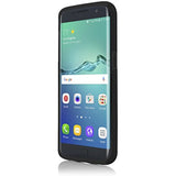 Samsung Galaxy S7 Edge case, Incipit Dual Pro, Hard Shell Case with Impact-Absorbing Core Shock-Absorbing Impact-Resistant Dual-Layer Cover - Black/Black