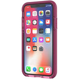 tech21 - Phone Case Compatible with Apple iPhone X - Evo Wave - Burgundy