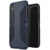 Speck Products Presidio Grip iPhone Xs/iPhone X Case, Eclipse Blue/Carbon Black