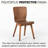 1/2 pt Minwax 25555 Clear Polycrylic Water-Based Protective Finish Gloss
