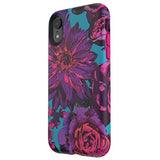 Speck Products 132093-8736 Presidio Inked iPhone XR Case, Hyperbloom/Lipstick Pink