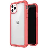 Speck Products Presidio V-Grip iPhone 11 PRO Max Case, Clear/Parrot Pink