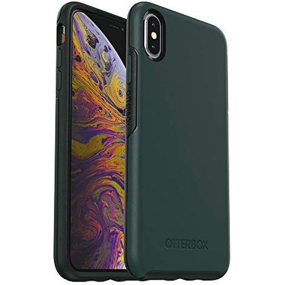 OtterBox SYMMETRY SERIES Case for iPhone Xs Max - Retail Packaging - IVY MEADOW (TREKKING GREEN/SCARAB)
