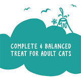 Purina Friskies Made in USA Facilities Cat Treats; Party Mix Meow Luau Crunch -