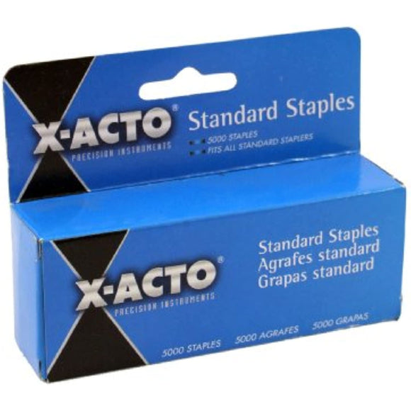 X-Acto Standard Staples Box of 5000
