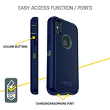 OtterBox DEFENDER SERIES SCREENLESS EDITION Case for iPhone Xs & iPhone X - Retail Packaging - (BLAZE ORANGE/BLACK W/REALTREE XTRA CAMO)