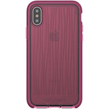 tech21 - Phone Case Compatible with Apple iPhone X - Evo Wave - Burgundy