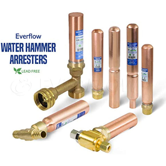 Supply Giant IS-D-1NQU Type C Straight Lead Free Water Arrestor with 3/4
