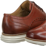 Cole Haan Men's Original Grand Shortwing Oxford Shoe, Woodbury Leather/Ivory, 13 Medium US