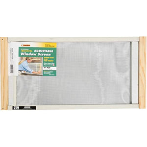 WB Marvin Frost King AWS1037 Adjustable Window Screen, 10in High x Fits 21-37in Wide