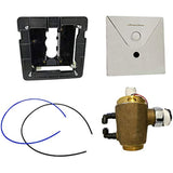 American Standard 6068.221.007 Concealed Flowise Selectronic 1-1/2-Inch Floor Mount Back Spud Toilet Bowl Flush Valve, Multi-AC Powered, 1.28 Gpf, Rough Brass