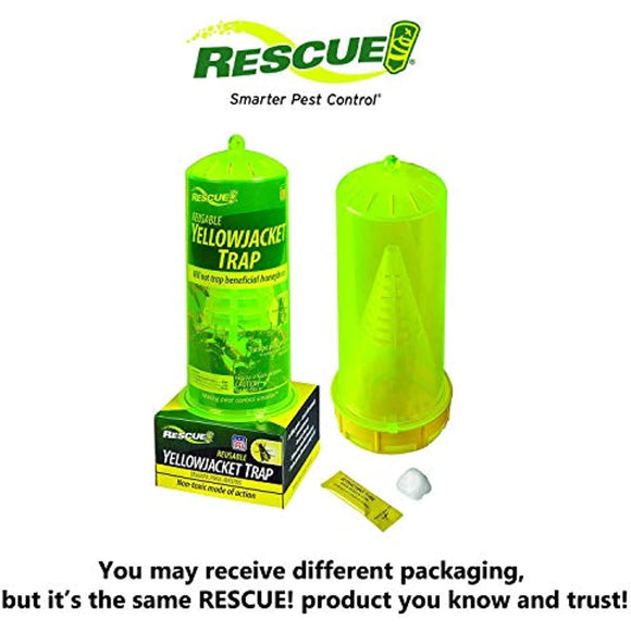 RESCUE! Reusable Yellowjacket Trap – Includes Attractant