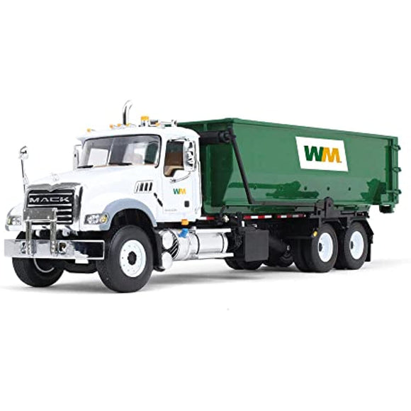 First Gear 1/34 Scale Diecast Collectible Waste Management Mack Granite with