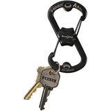 Nite Ize Ahhh Dual Bottle Opener, S-Biner Dual Carabiner with Double-Sided Bottle Openers, Black