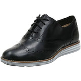 Cole Haan mens Original Grand Wingtip Oxford, Black Leather/White, 14 US