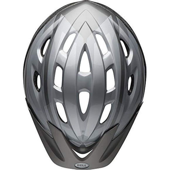 BELL Adult Silver Ti Fang Rig Helmet, Silver Titanium Fang (7107135)