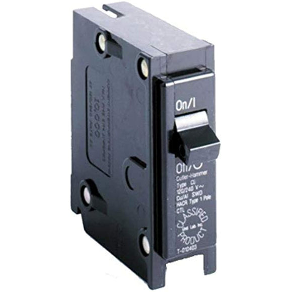 Eaton Corporation CL115CS Single Pole Ul Classified Replacement Breaker, 120V, 15-Amp