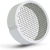 PVC Termination Cap Mesh Screen Vent Cover, Furnace & Roof Vent Cap, Stainless Steel Wire Round Exhaust Pipe Cover End 6" Inner & 6.62" Outer Diameter
