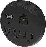 Liberty Safe Power Outlet Kit for Interior Safe Accessories with USB and Ethernet for Dehumidifiers and Lights