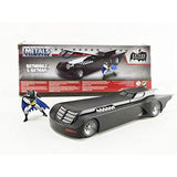 DC Comics 1:24 Batman Animated Series Batmobile Die-cast Car with 2.75" Batman Figure, Toys for Kids and Adults