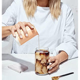 Drinking Glasses 10pc Set - Can Shaped Glass Cups, 16oz Beer Glasses, Tumbler Cup, Cocktail Glasses, Whiskey Glasses, Iced Coffee Glasses, Iced Tea Glasses Wine Cups, Goblet Cup, Great Gift