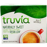 Truvia Natural Stevia Sweetener Packets, 80-Count Carton (Net Wt. 5.64 oz)