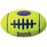 KONG - AirDog Squeaker Football - Squeaky Bounce and Fetch Toy, Tennis Ball Material - For Medium Dogs