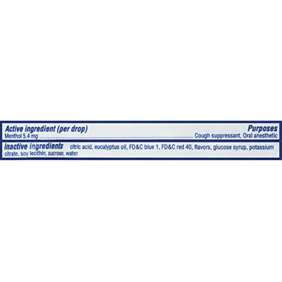 HALLS Relief Mentho-Lyptus Cough Drops, Economy Pack, 80 Drops